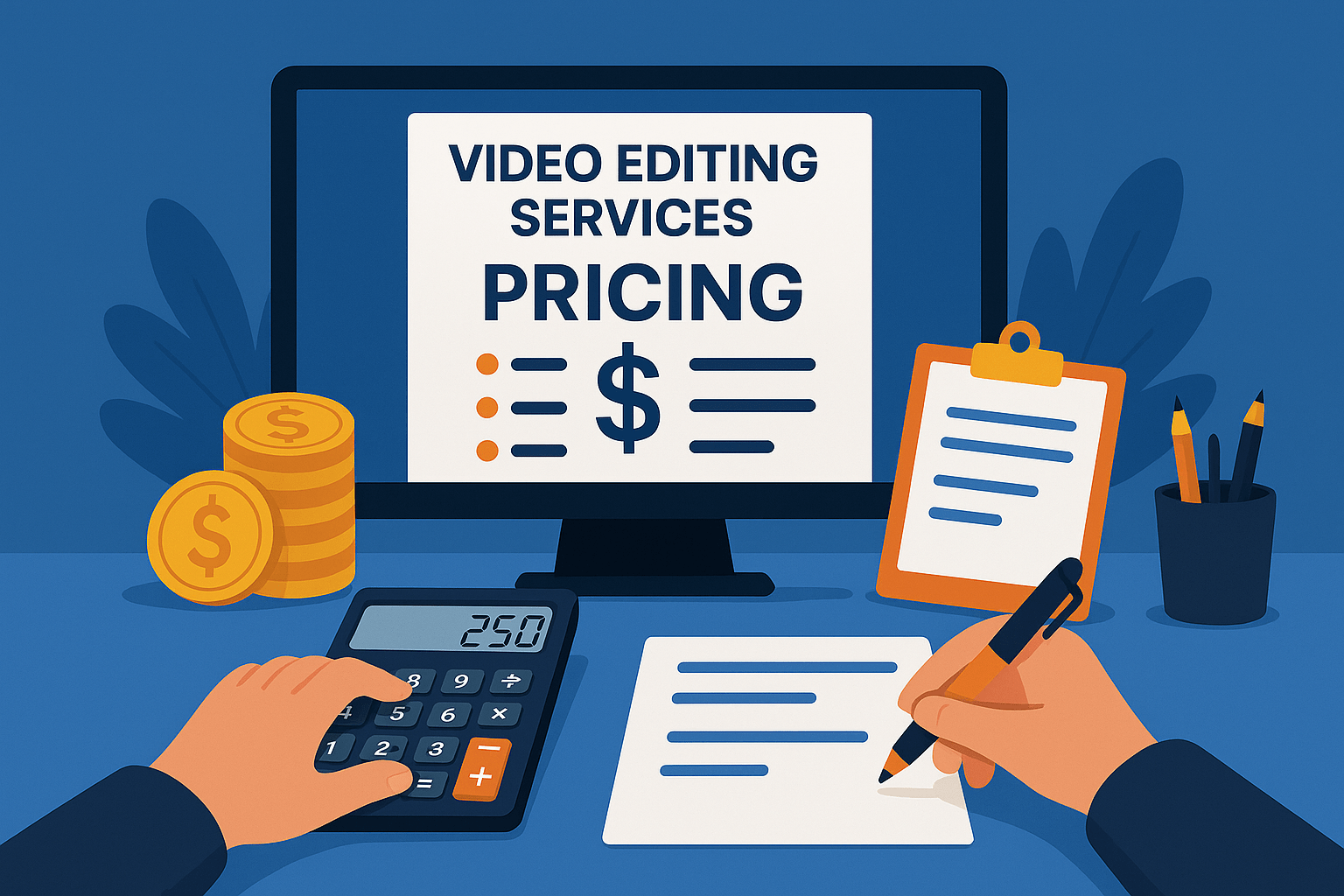 Video editing prices